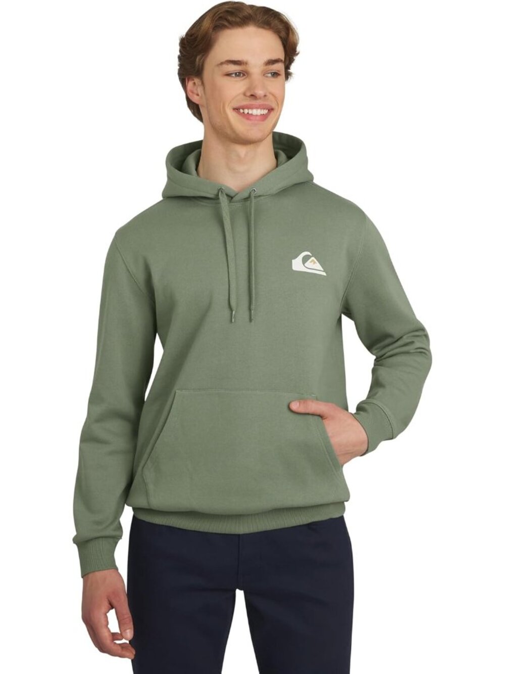 Quiksilver Men's Sea Spray Regular Fit Super Soft Fleece Sweatshirt Hoodies